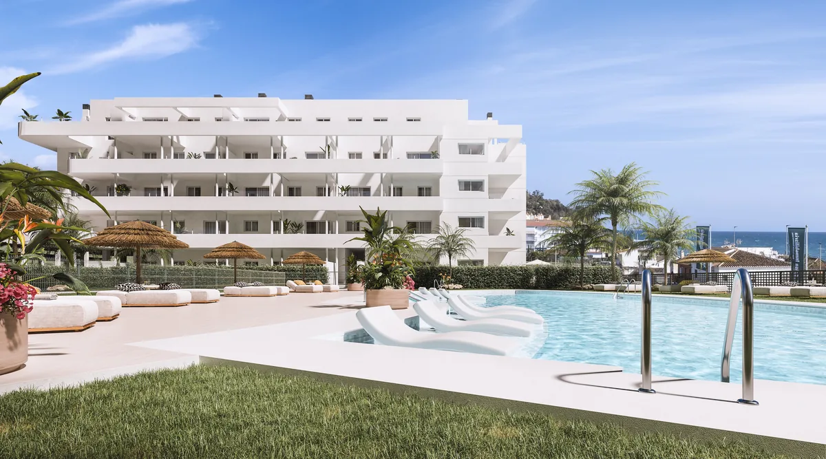 Bazén a apartmány v projektu Horizonte 2